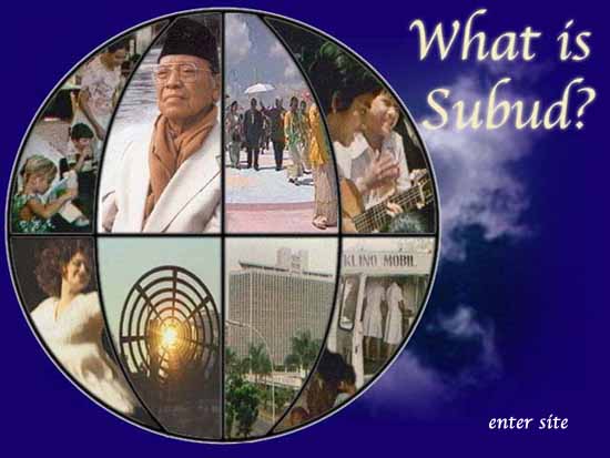 What is Subud home page image